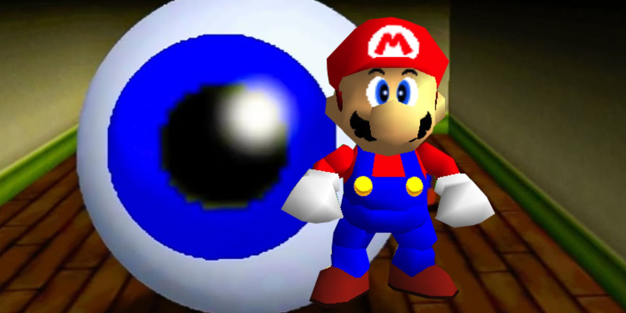 Mario 64 EyeBall Room Cover