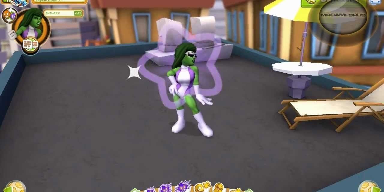 An image of She-Hulk in Marvel Superhero Squad The Infinity Gauntlet