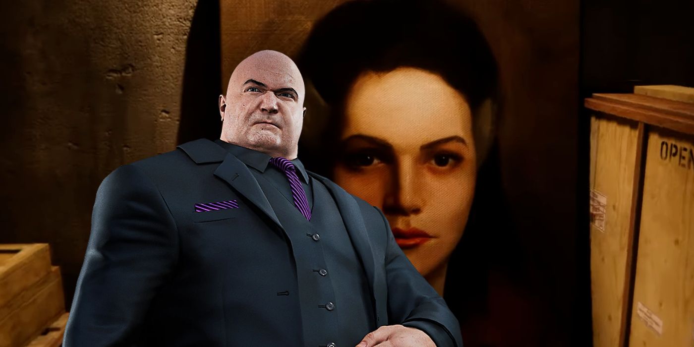 Marvel's Spider-Man Kingpin and Vanessa painting