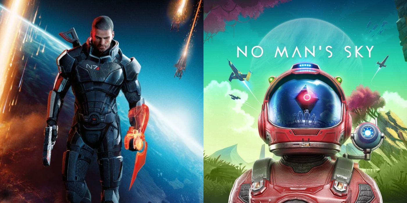 Mass Effect 3 and No Man's Sky