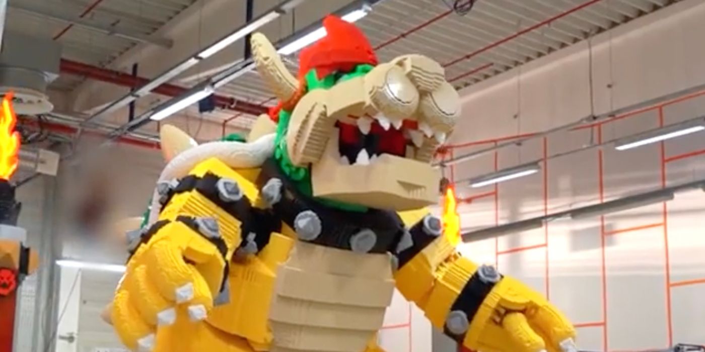 Comic-Con 2022: LEGO to Unveil 14-Foot Tall Bowser Made of Almost