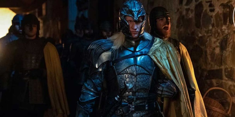 Matt Smith clad in armor in House of the Dragon