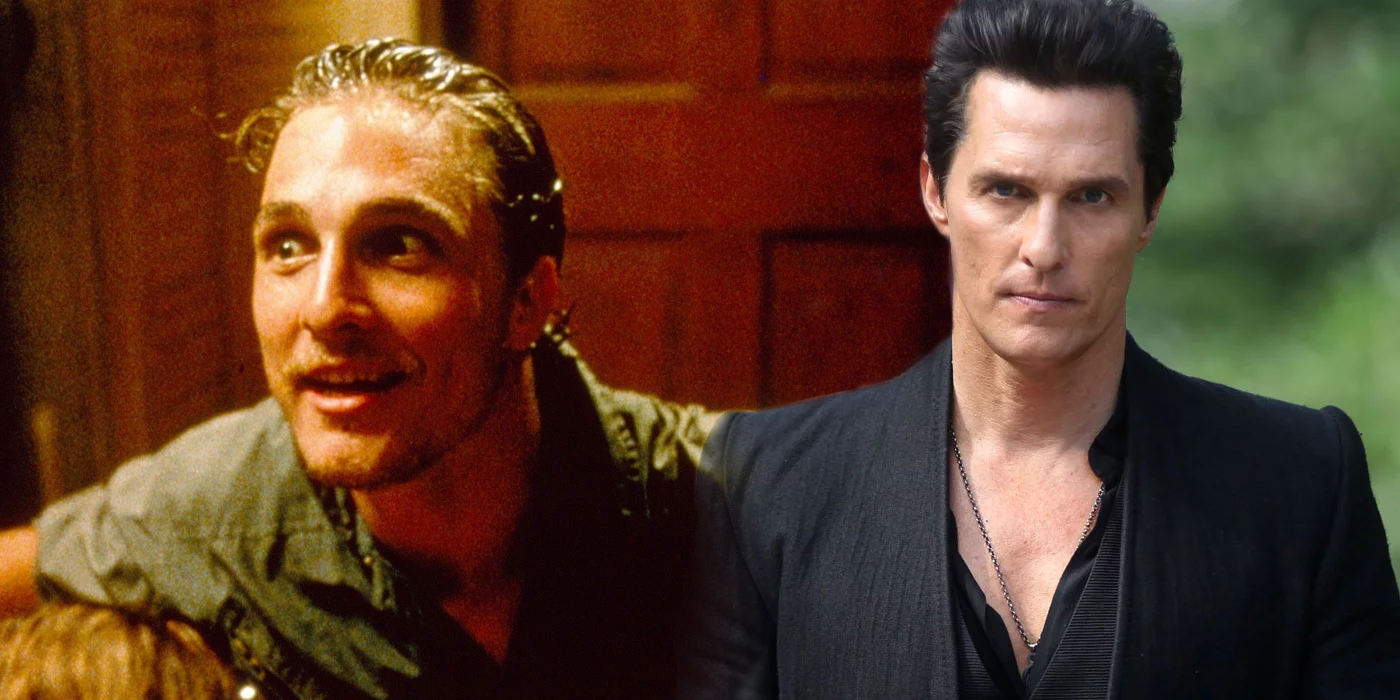 Matthew McConaughey in The Dark Tower and Texas Chainsaw Massacre The Next Generation
