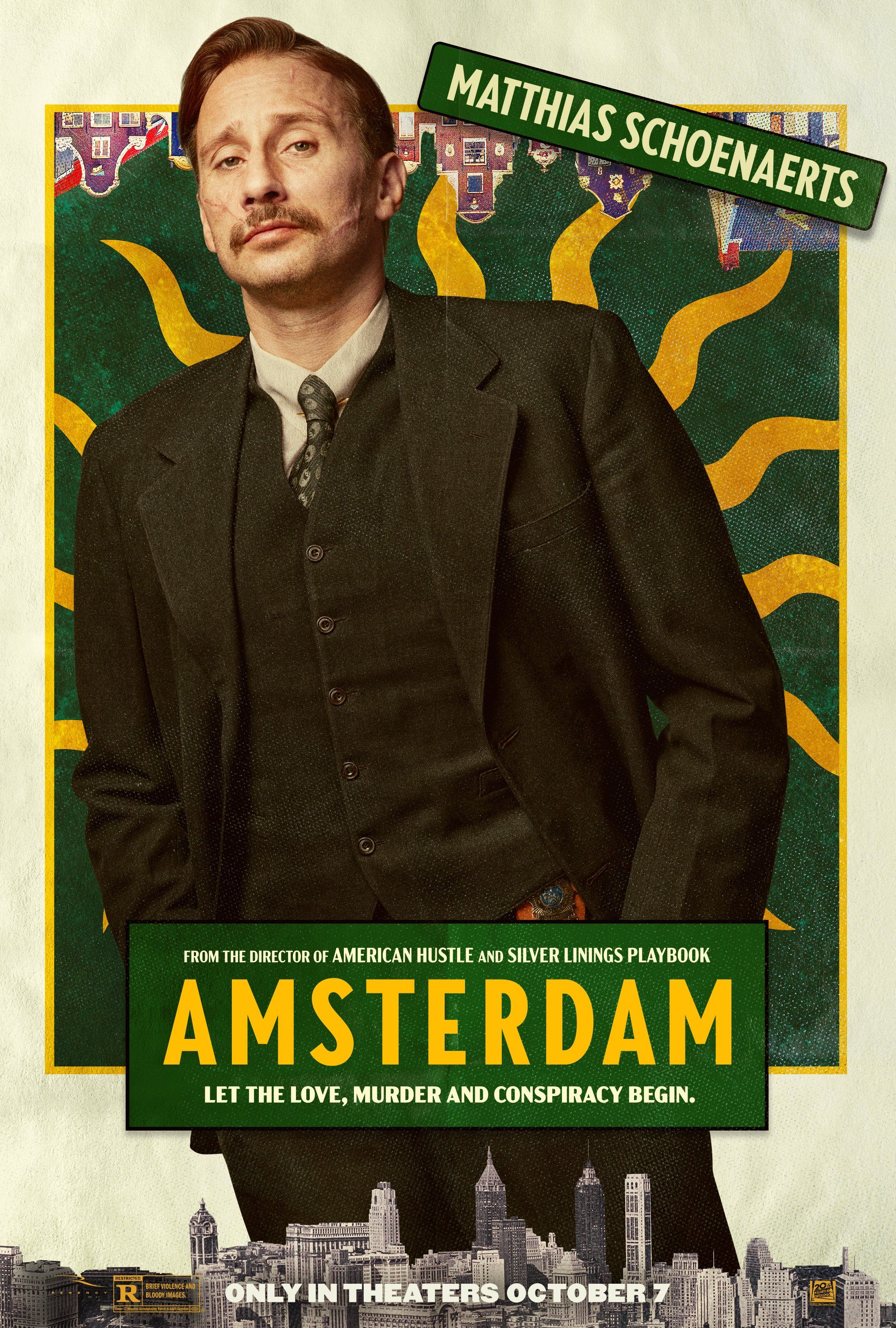 Matthias Schoenarts in Amsterdam poster