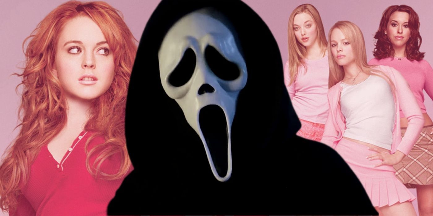 Mean Girls poster featuring Ghostface from Scream.