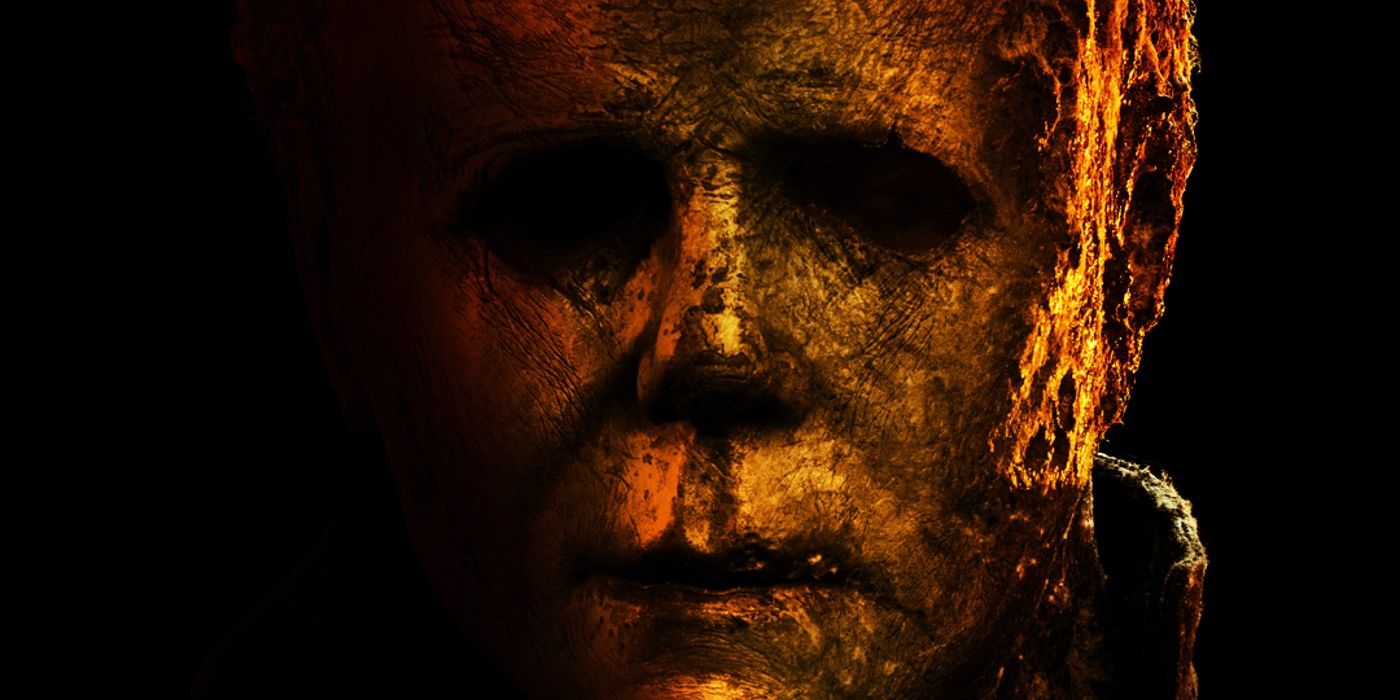 Michael Myers on the Halloween Ends Dolby poster