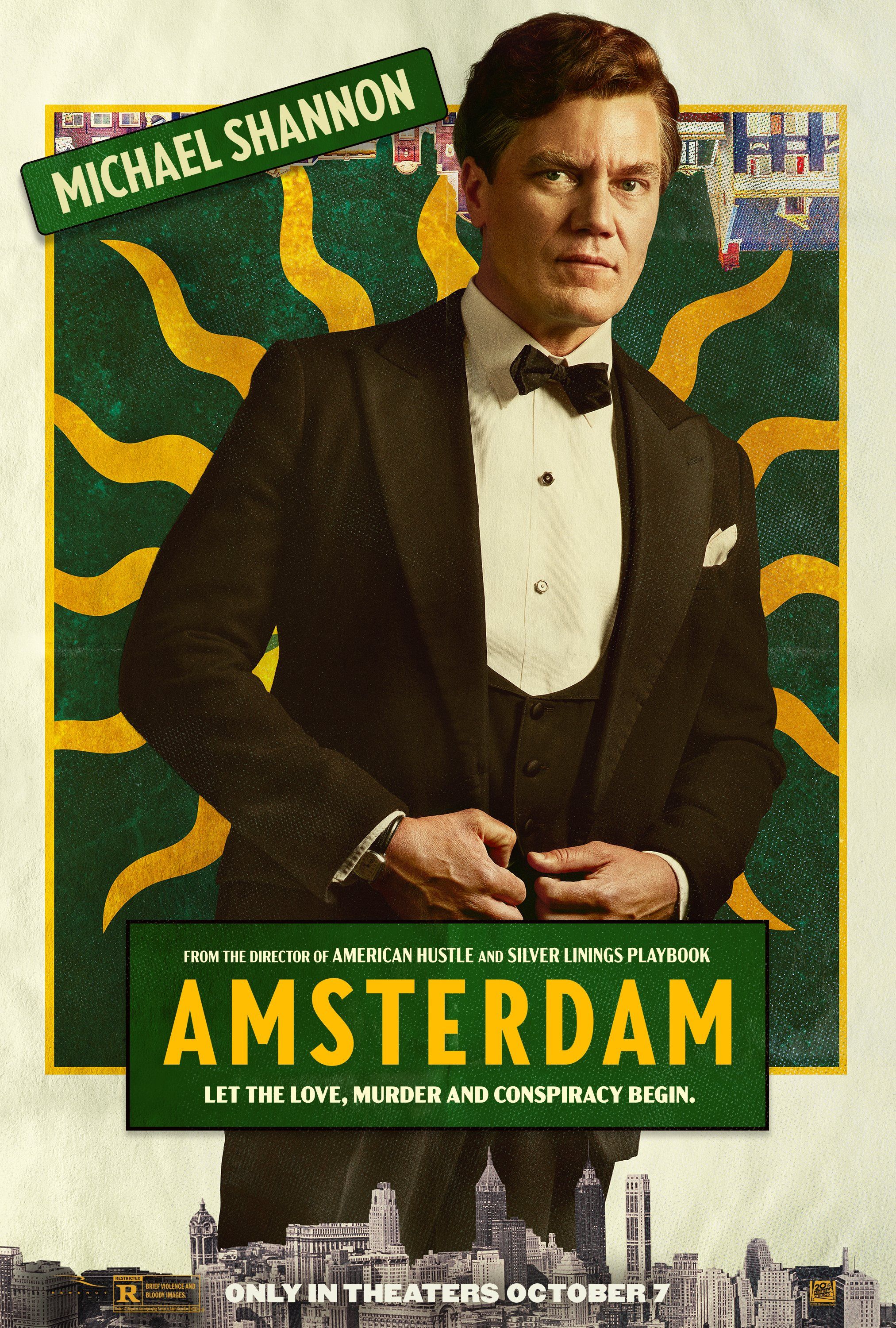 Michael Shannon in Amsterdam poster