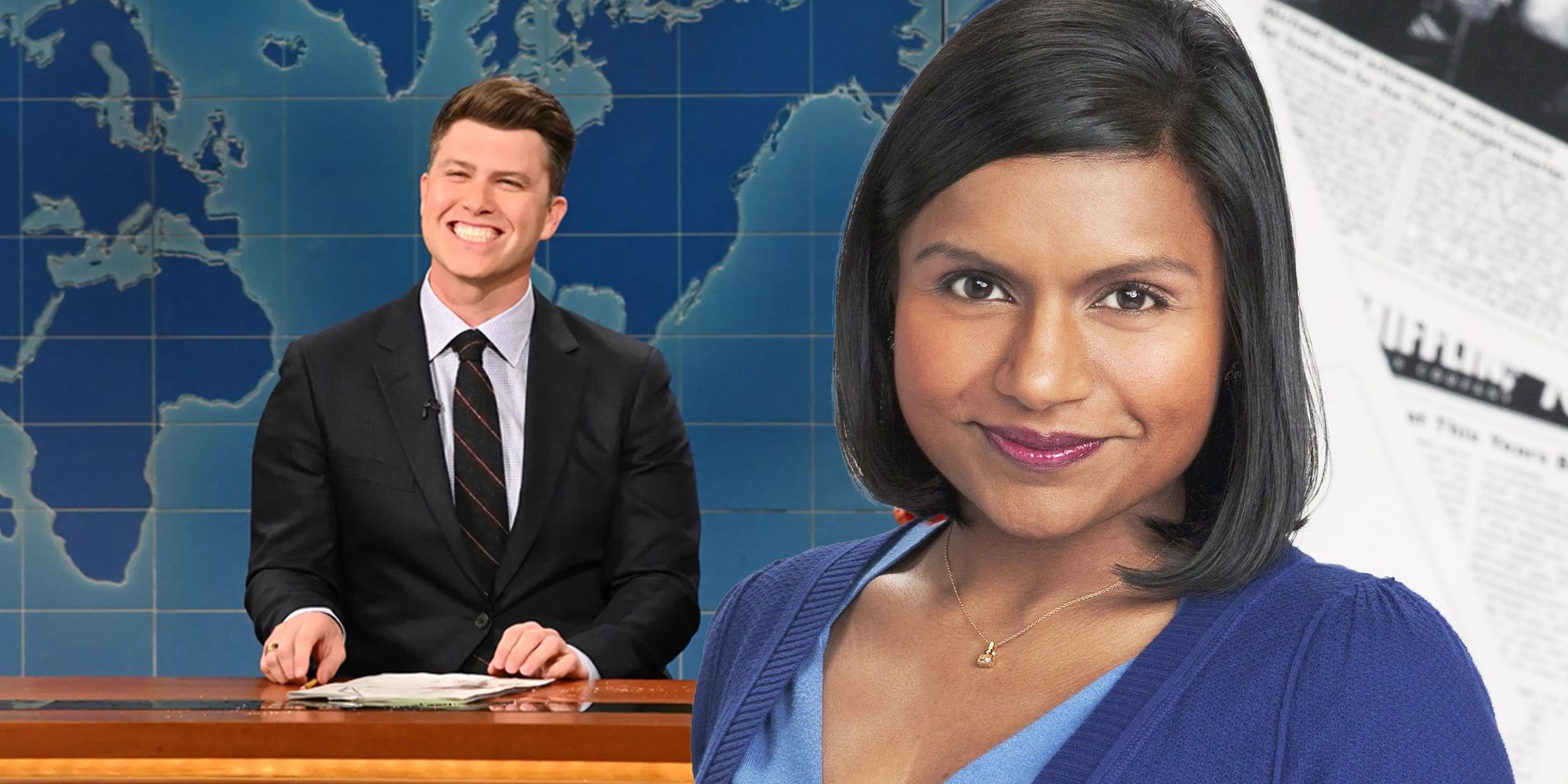 Mindy Kaling and SNL's Weekend Update