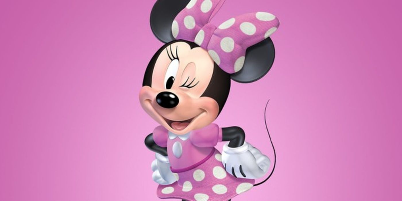 Minnie Mouse in her Pink Ensemble from Mickey mouse Club House
