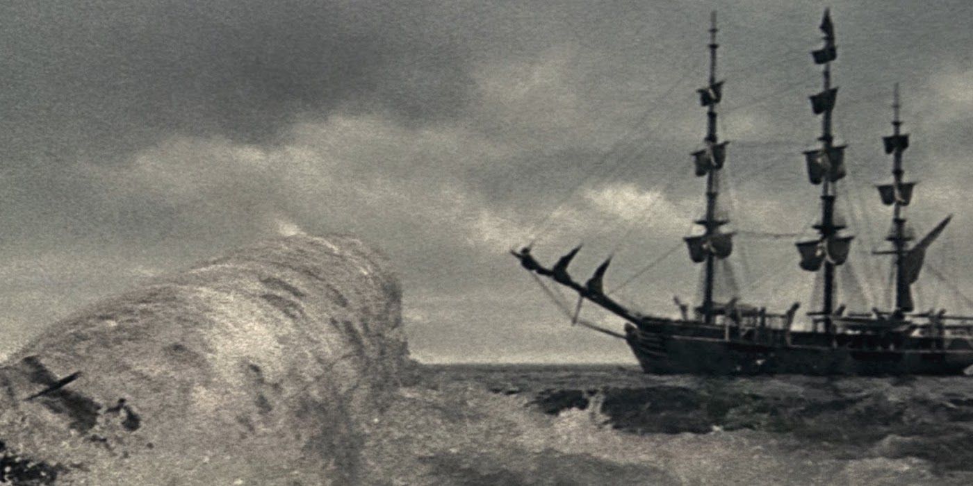 Captura de tela de Moby Dick em 1956