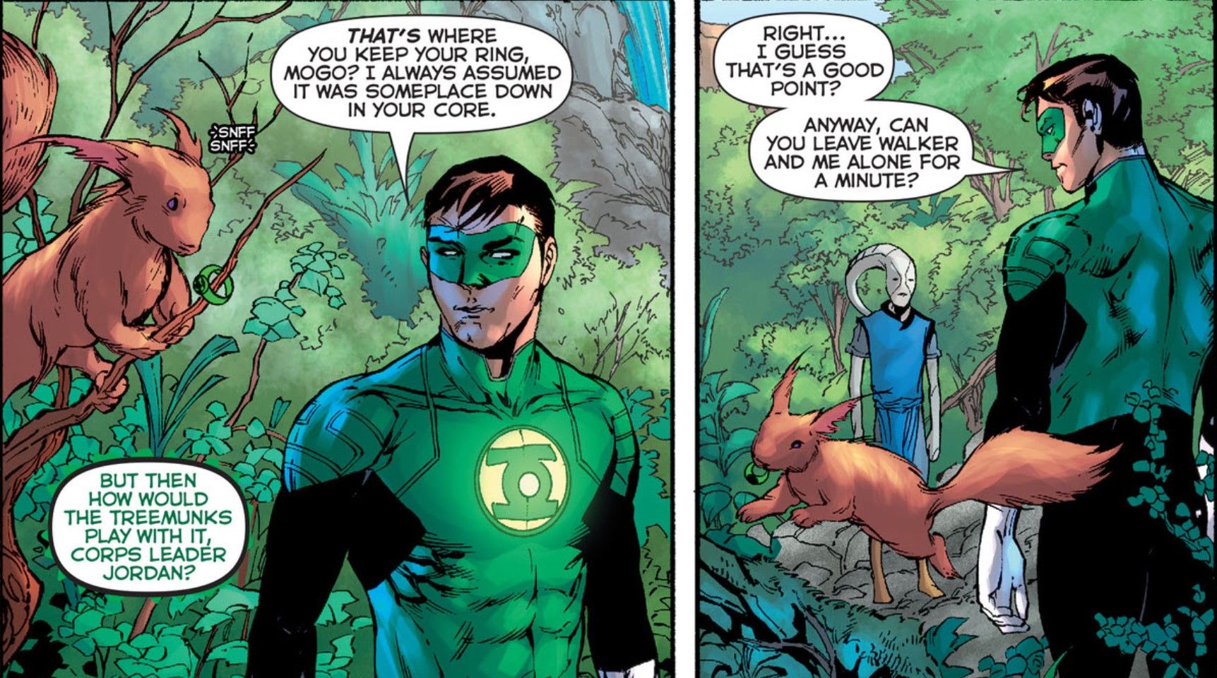 Mogo Green Lantern Power Ring Treemunks DC Comics
