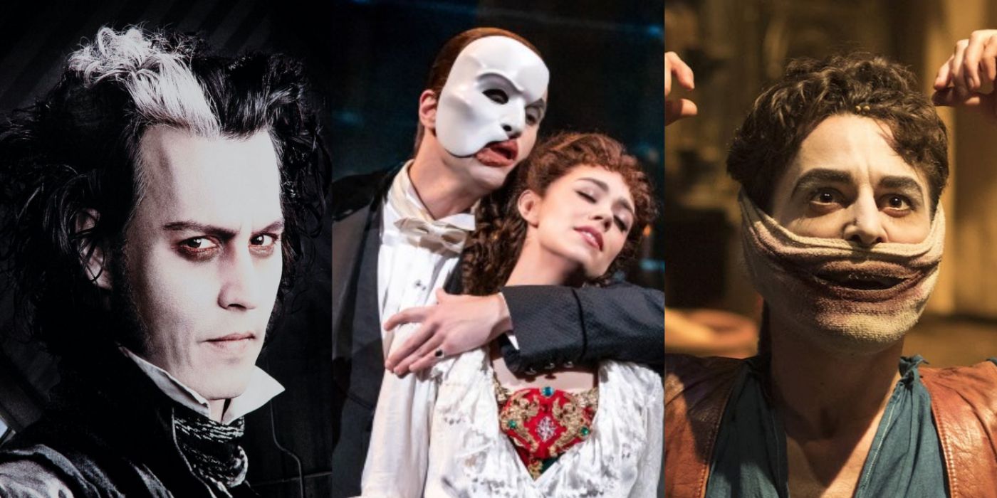 Musicals That Honor Phantom include Sweeney Todd and the Grinning Man