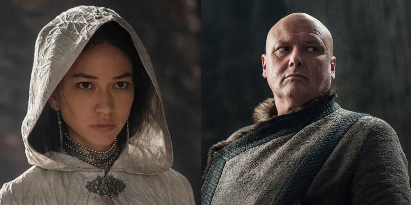 Imagem dividida de Mysaria & Varys