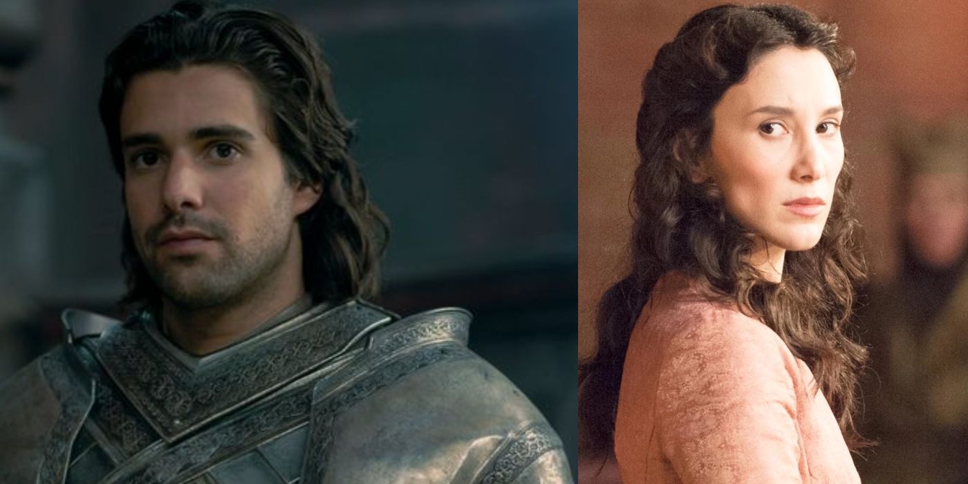 Sir Criston Cole &amp; Shae split image