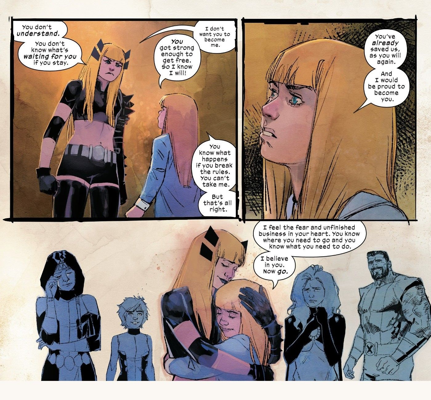 New Mutants 27 Young Old Ilyana