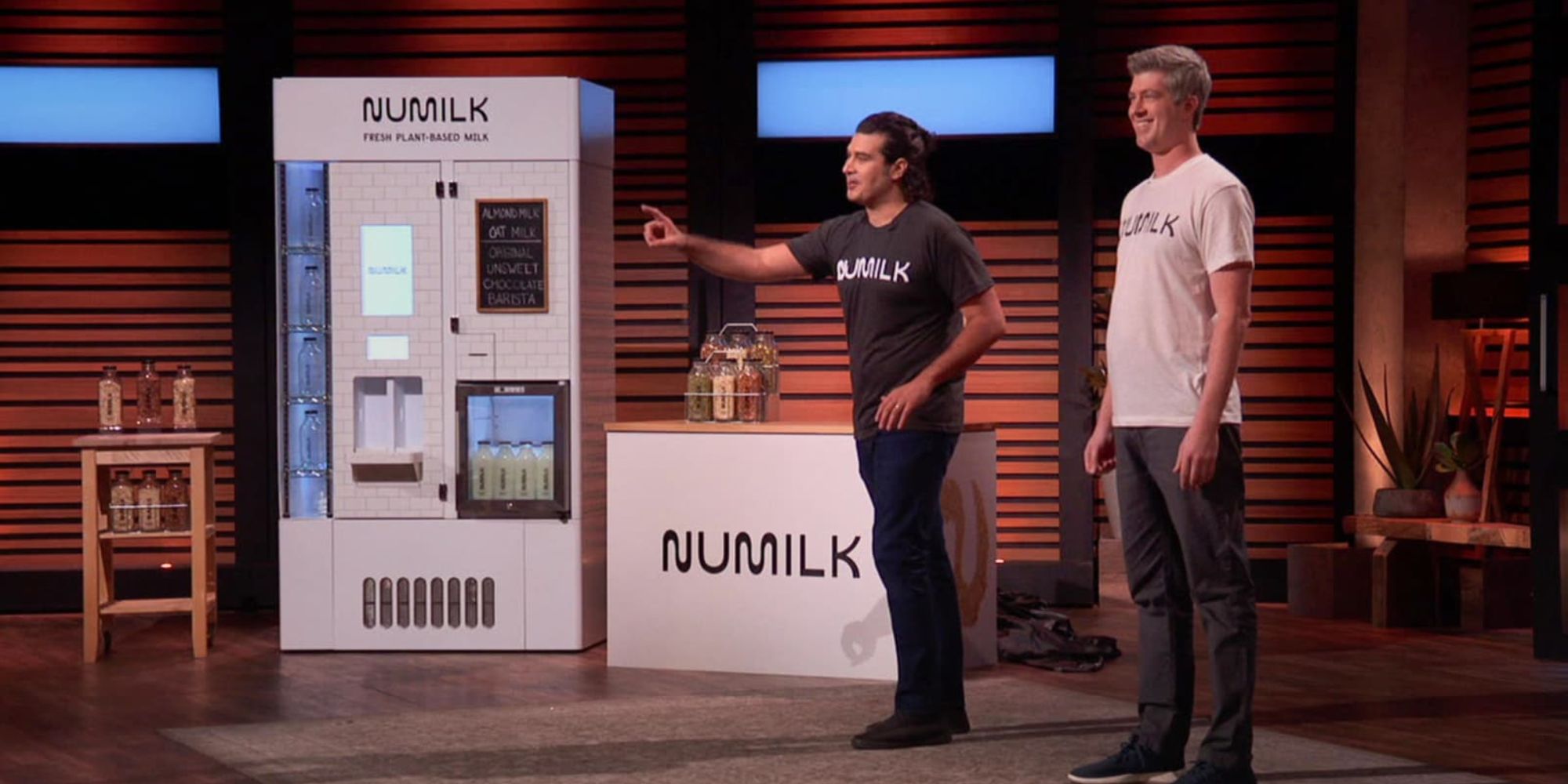 Numilk presentation in Shark Tank