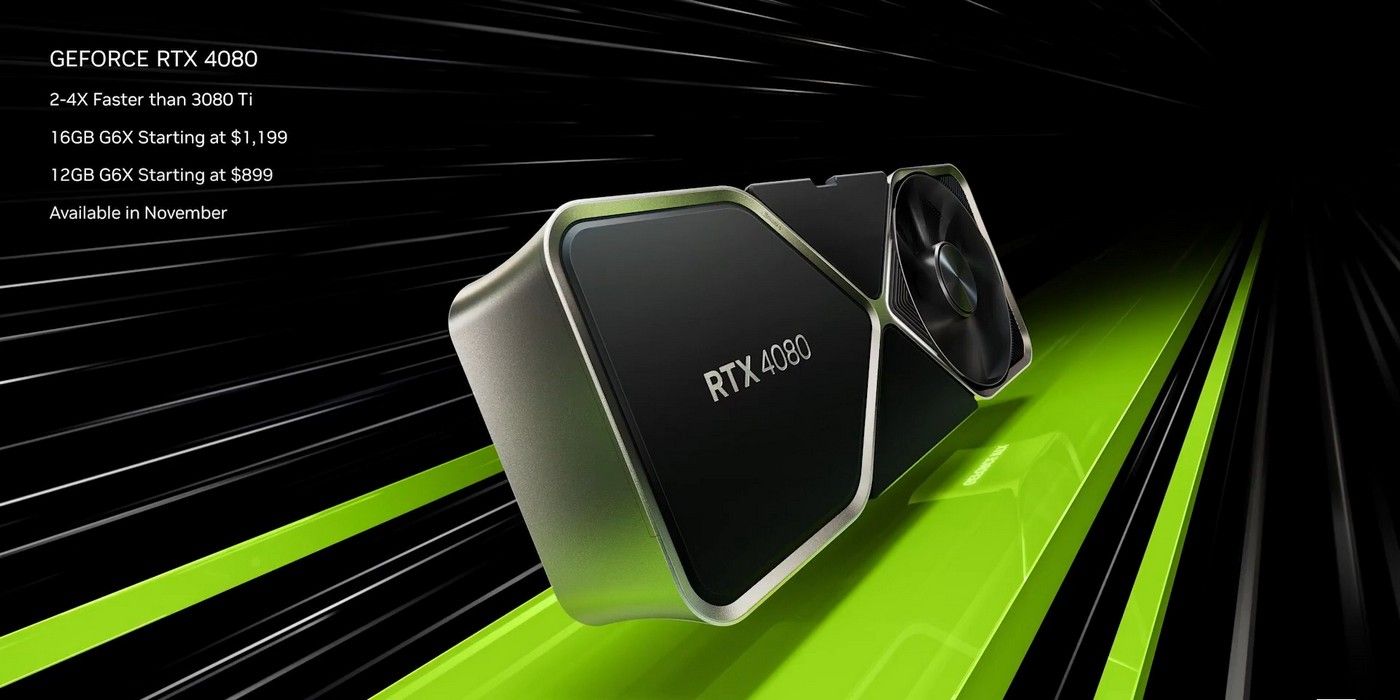 Image of the NVIDIA RTX 4080 with prices and features described in text