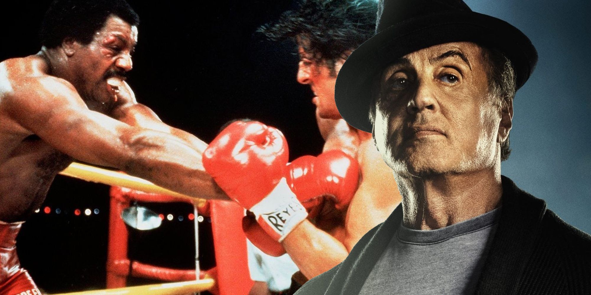 Old Rocky and Rocky vs Apollo Creed