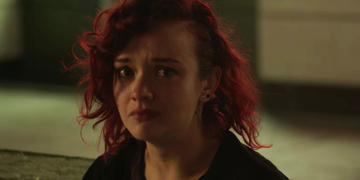 Olivia Cooke crying in Life Itself