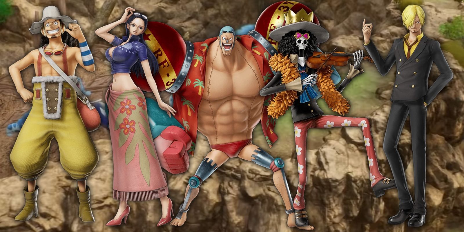 One Piece Odyssey Every Playable Character Confirmed So Far Straw Hat JRPG Turn Based