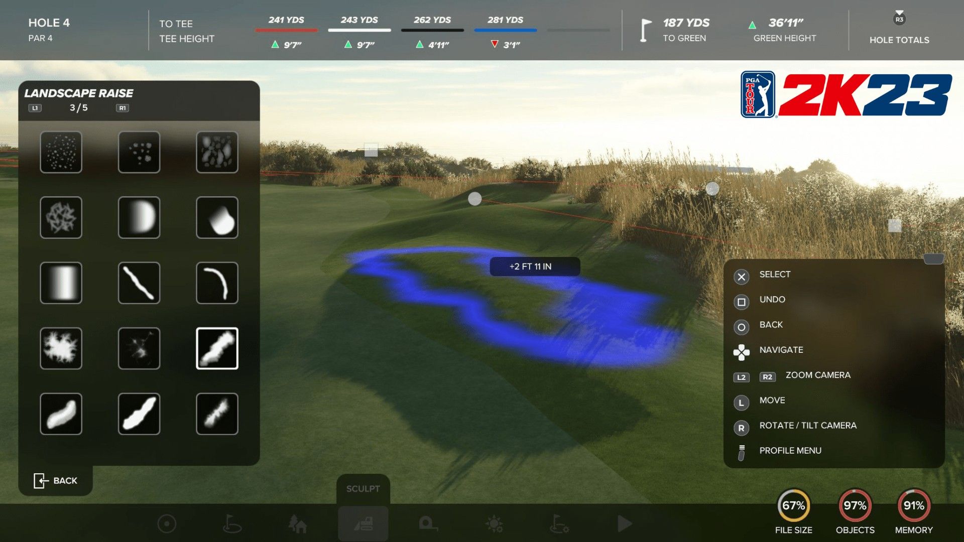 PGA Tour 2K23 Course Designer Preview Giving Creators More Power