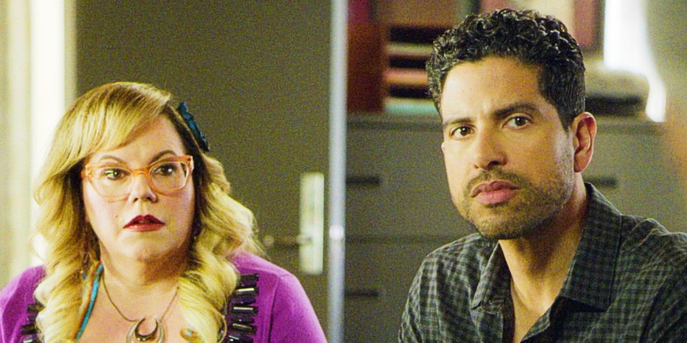 Penelope Garcia and Luke Alvez looking to the side in Criminal Minds