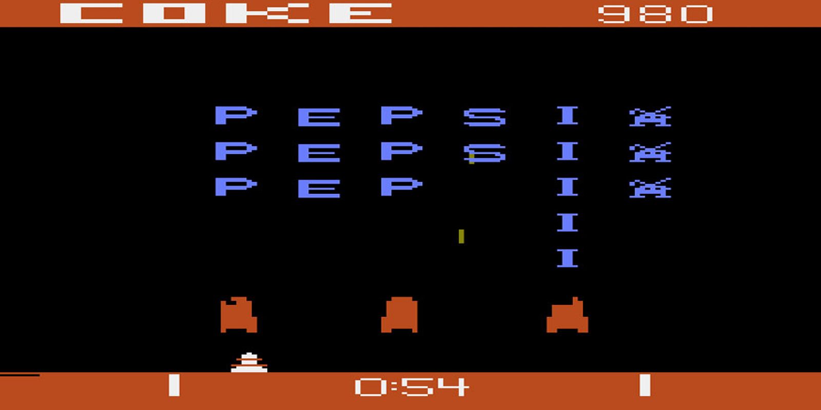 Pepsi Invaders Game