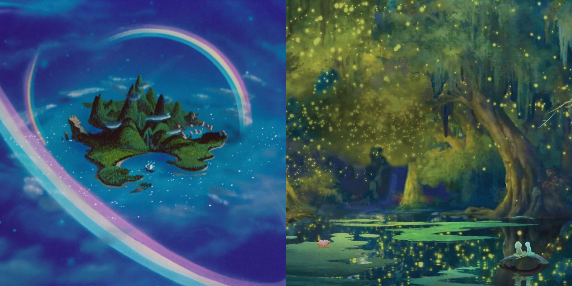 A Terra do Nunca de Peter Pan e o pântano de A Princesa e o Sapo podem aparecer no Disney Dreamlight Valley.