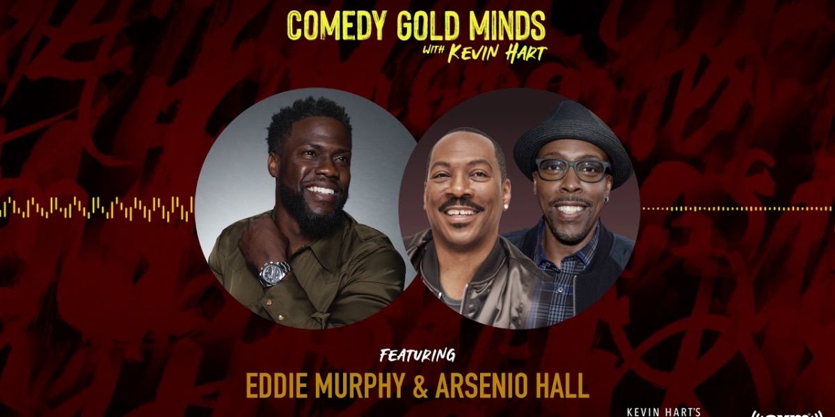 Eddie Murphy and Arsenio Hall appear on Comedy Gold Minds with Kevin Hart