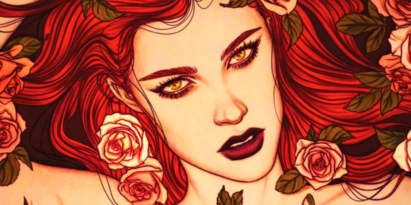 Poison Ivy with roses