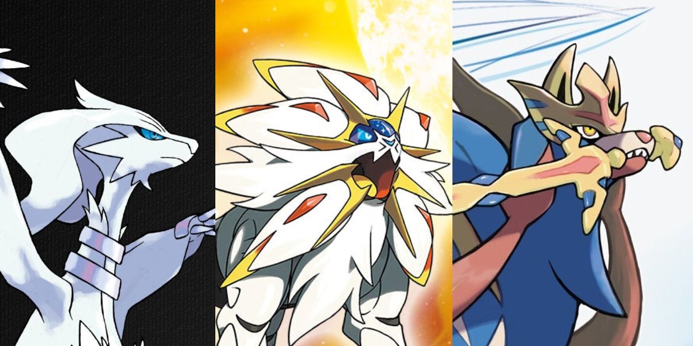 As versões de Pokémon mais populares da Geração 5 até a Geração 8.