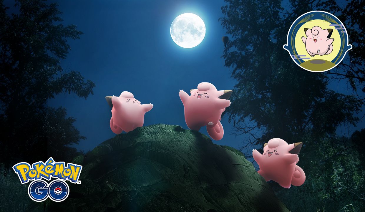 Arte oficial de Pokémon Go Clefairy Commotion