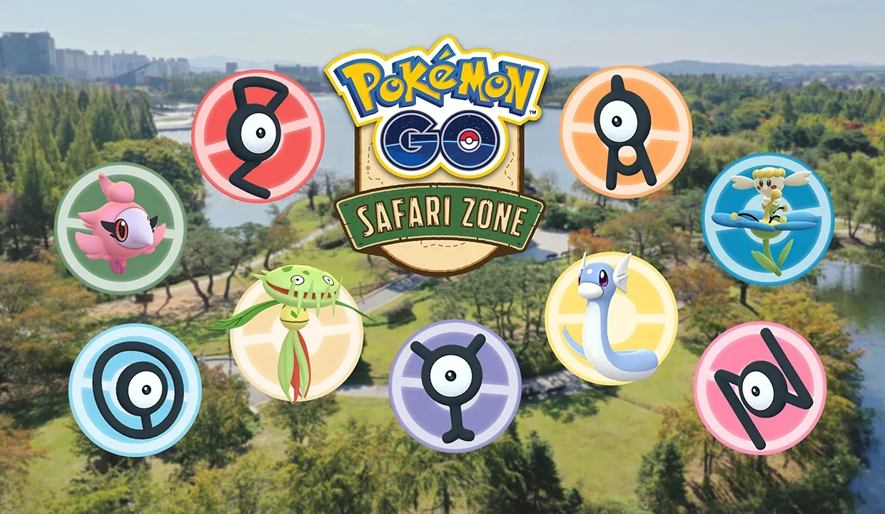 Arte oficial de Pokémon Go Safari Zone Goyang