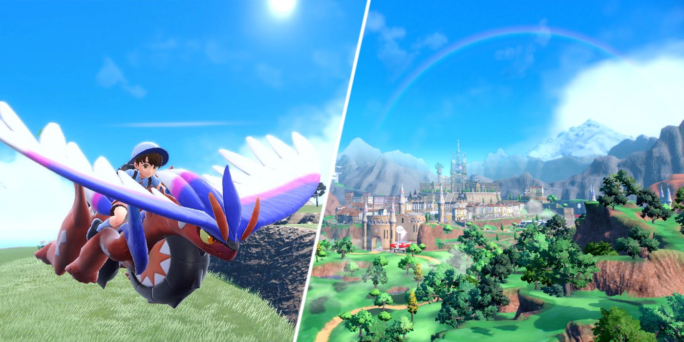 Pokemon Scarlet and Violet Open World Map
