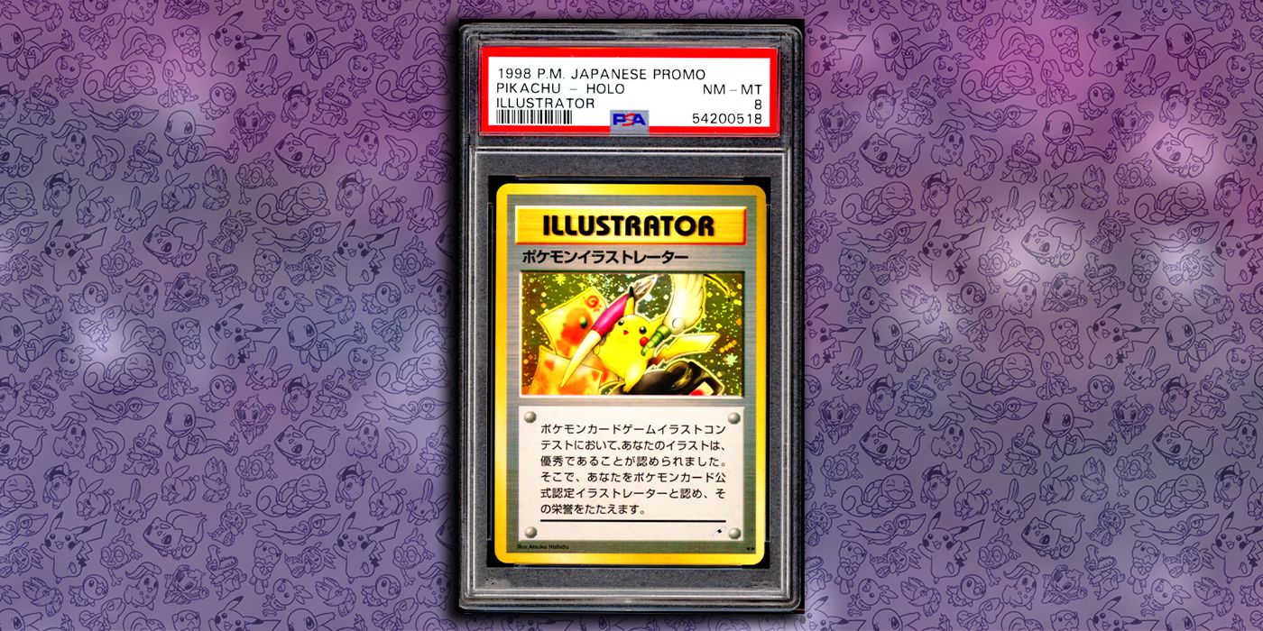 Cartão promocional do Pokémon TCG Pikachu Illustrator