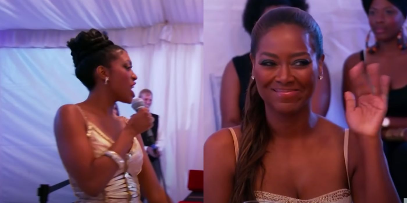Porsha introduces Kenya by the wrong name on RHOA