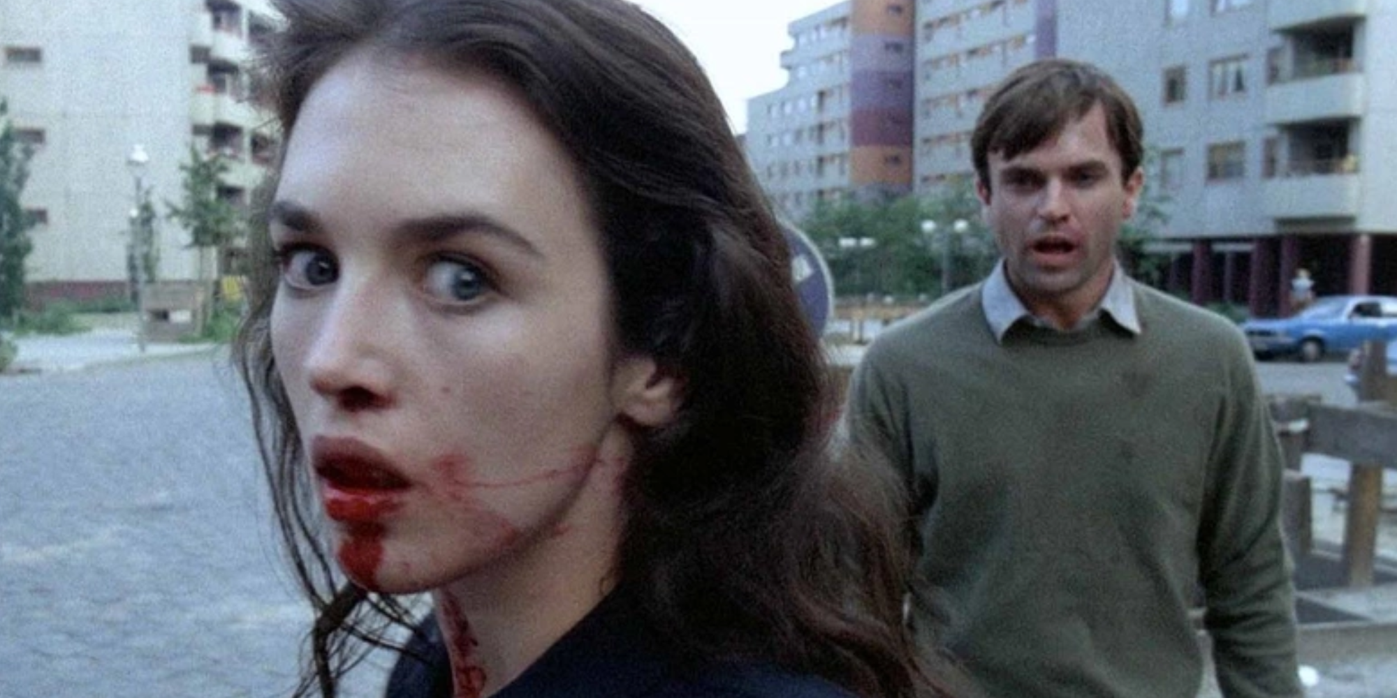 Ana and Mark arguing in Possession (1981)