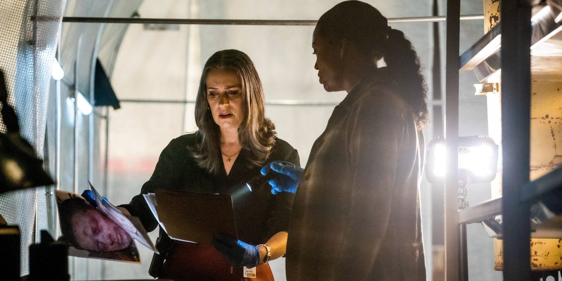 Prentiss and Lewis in Criminal Minds Evolution