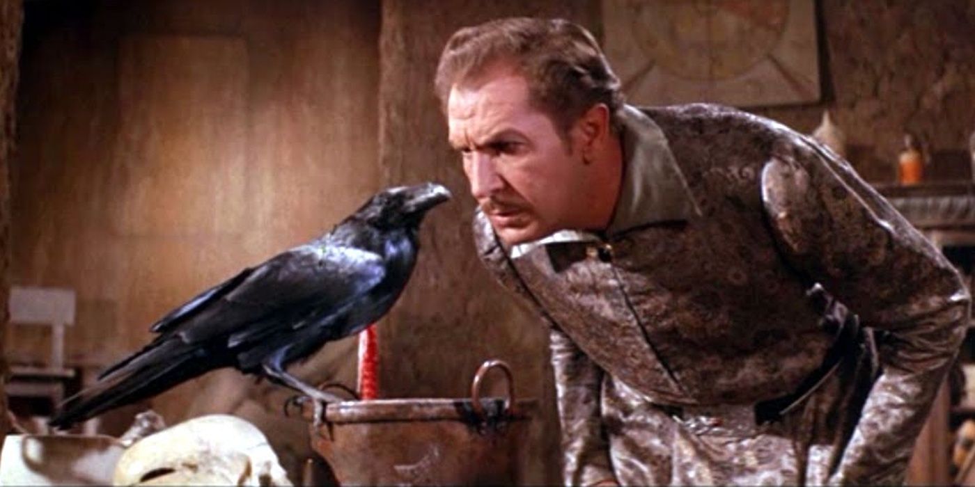 Vincent Price stars in the Raven