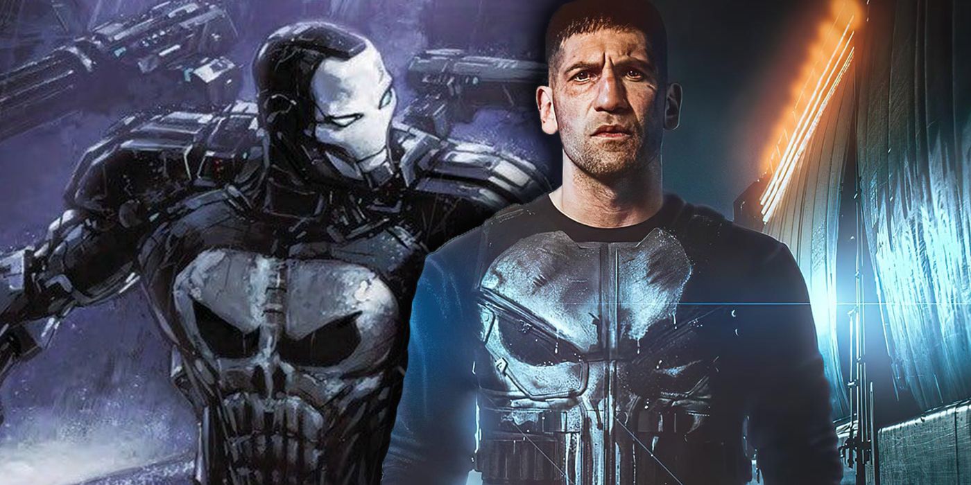 Punisher War Machine Armor MCU