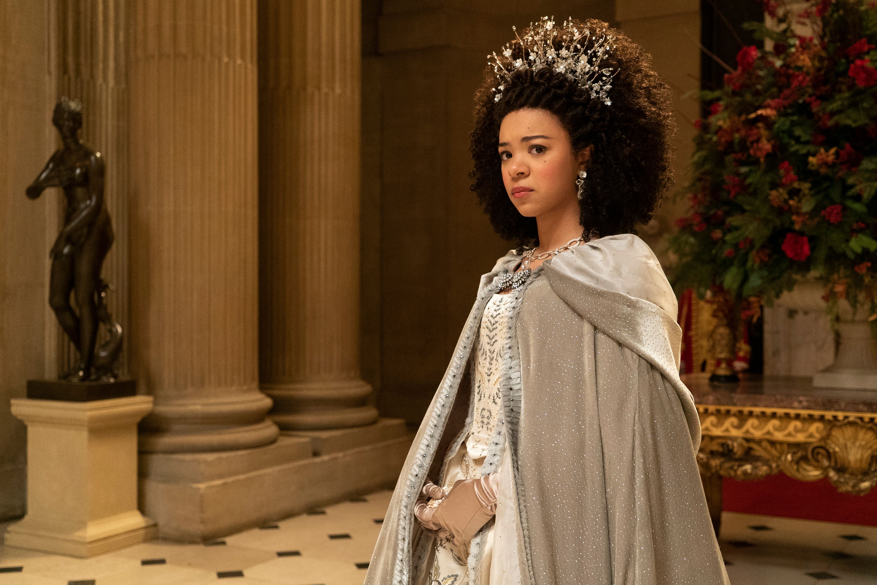  India Amarteifio as Queen Charlotte in Bridgerton prequel first look