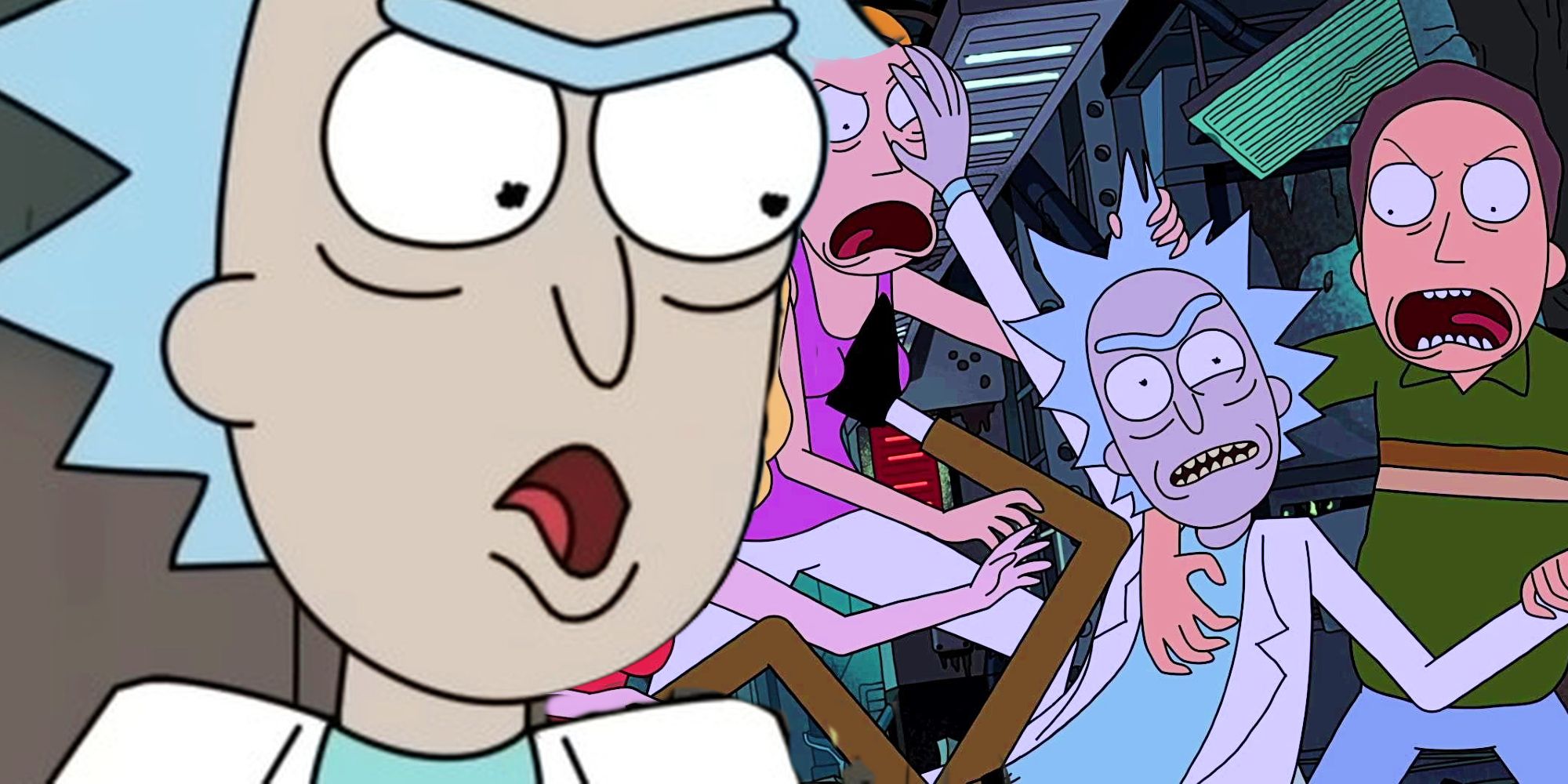 Rick and the Smiths in Rick and Morty