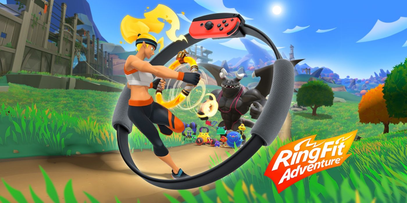 Ring Fit Adventure cover art