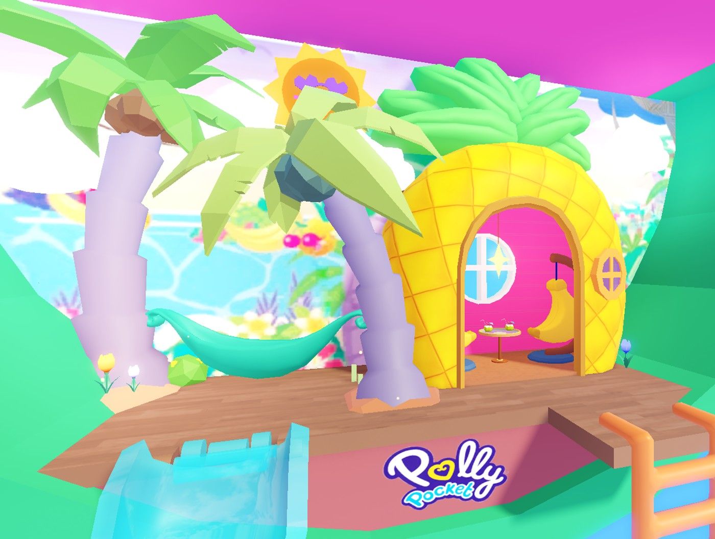 Roblox Polly Pocket pineapple house.