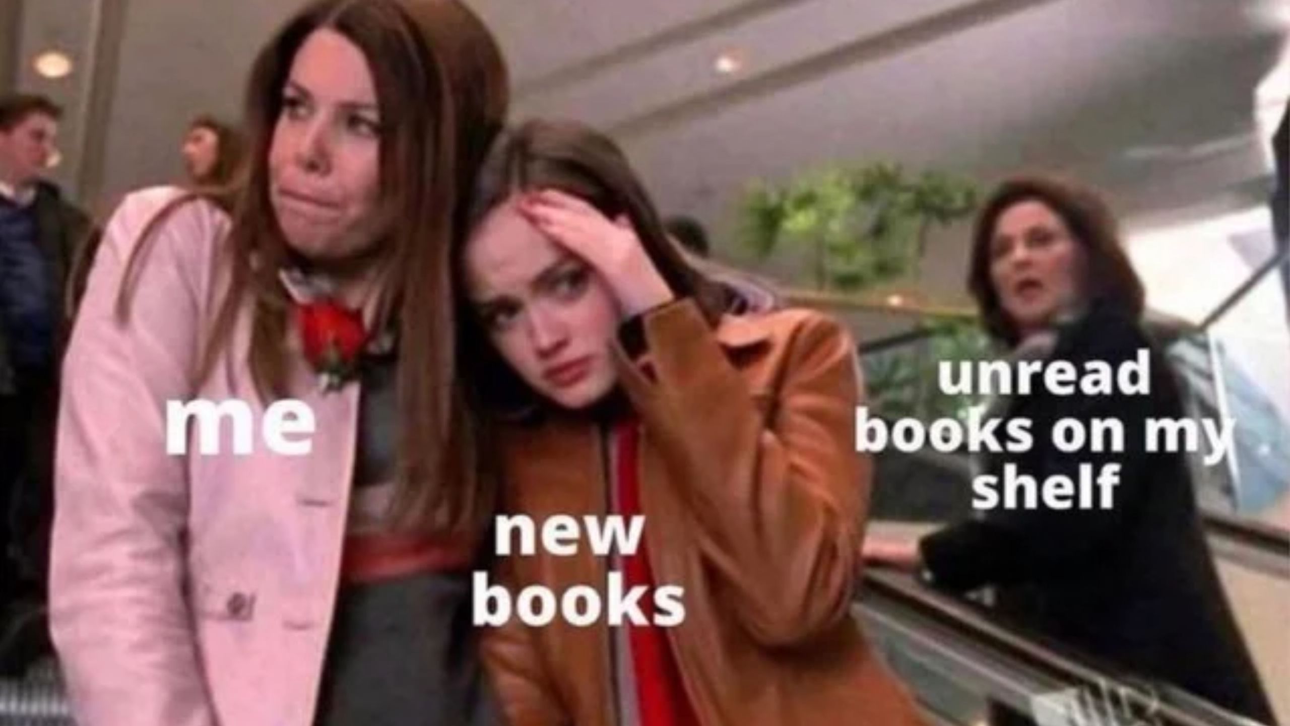 Meme about Rory's love for literature in Gilmore Girls. 
