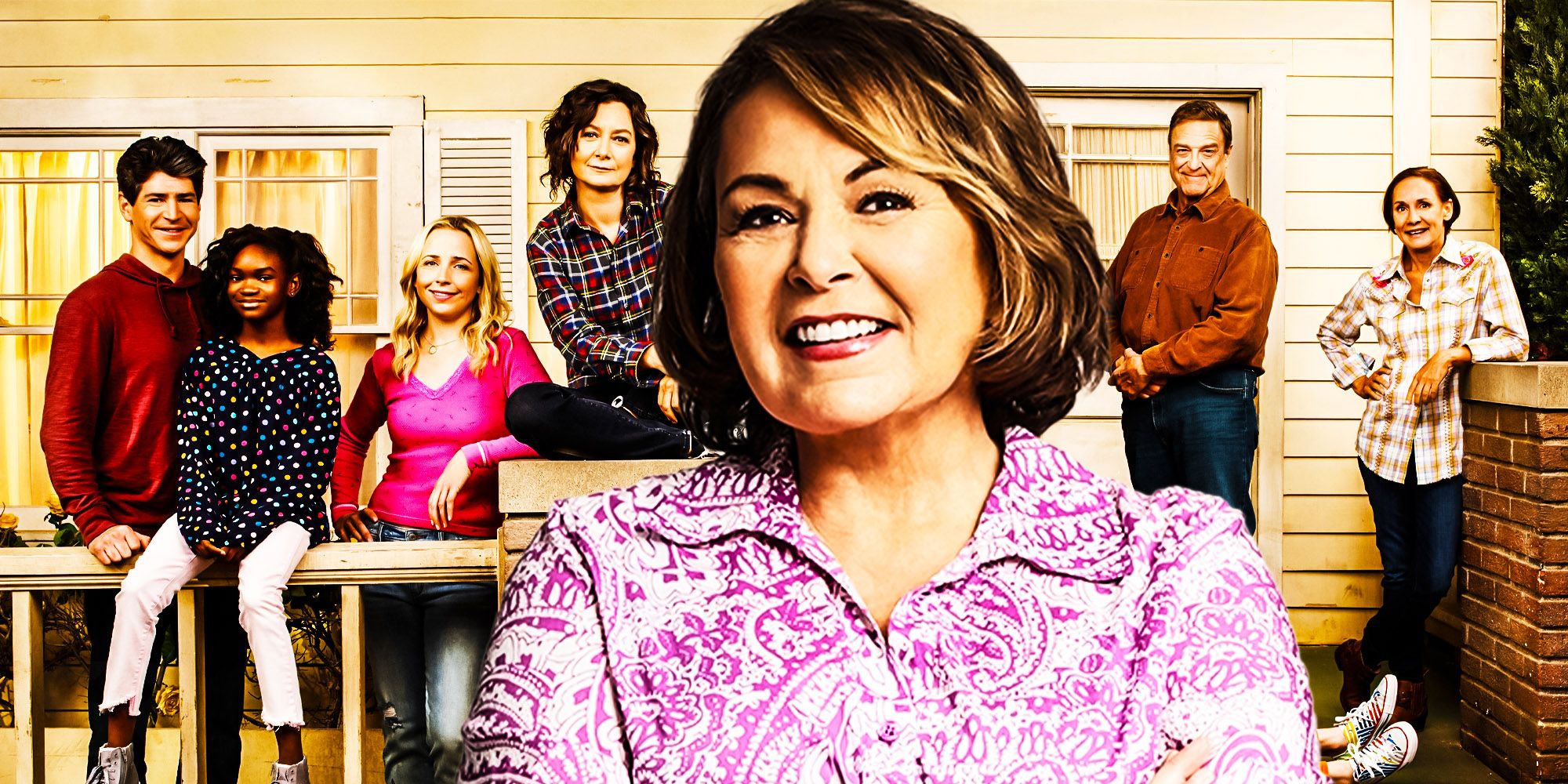 Roseanne character in The conners