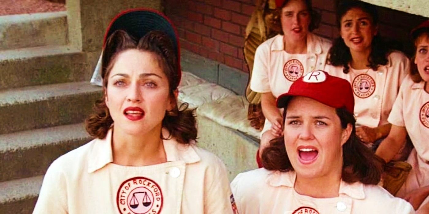 Rosie O'Donnell in A League of Their Own movie