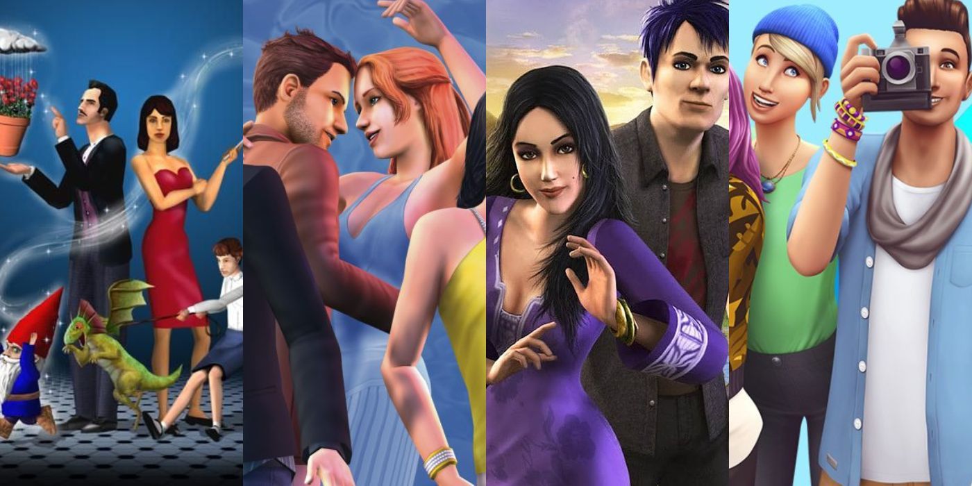 All four mainline games in The Sims series, ranked from worst to best.
