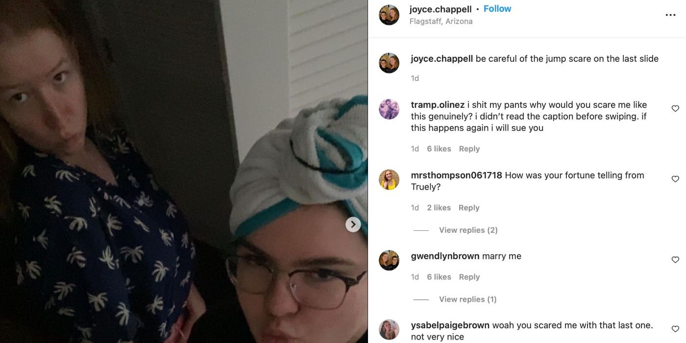 sister wives gwen brown IG post with new girlfriend