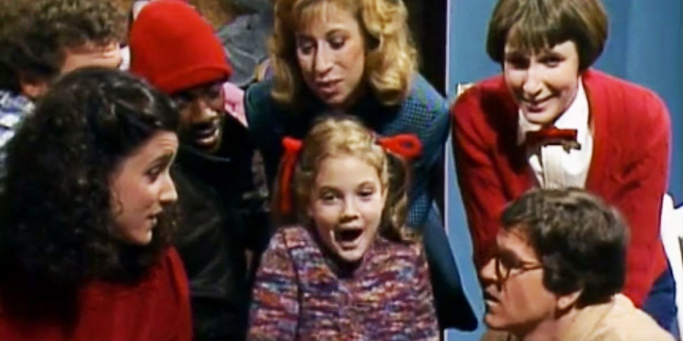 Captura de tela de SNL Drew Barrymore